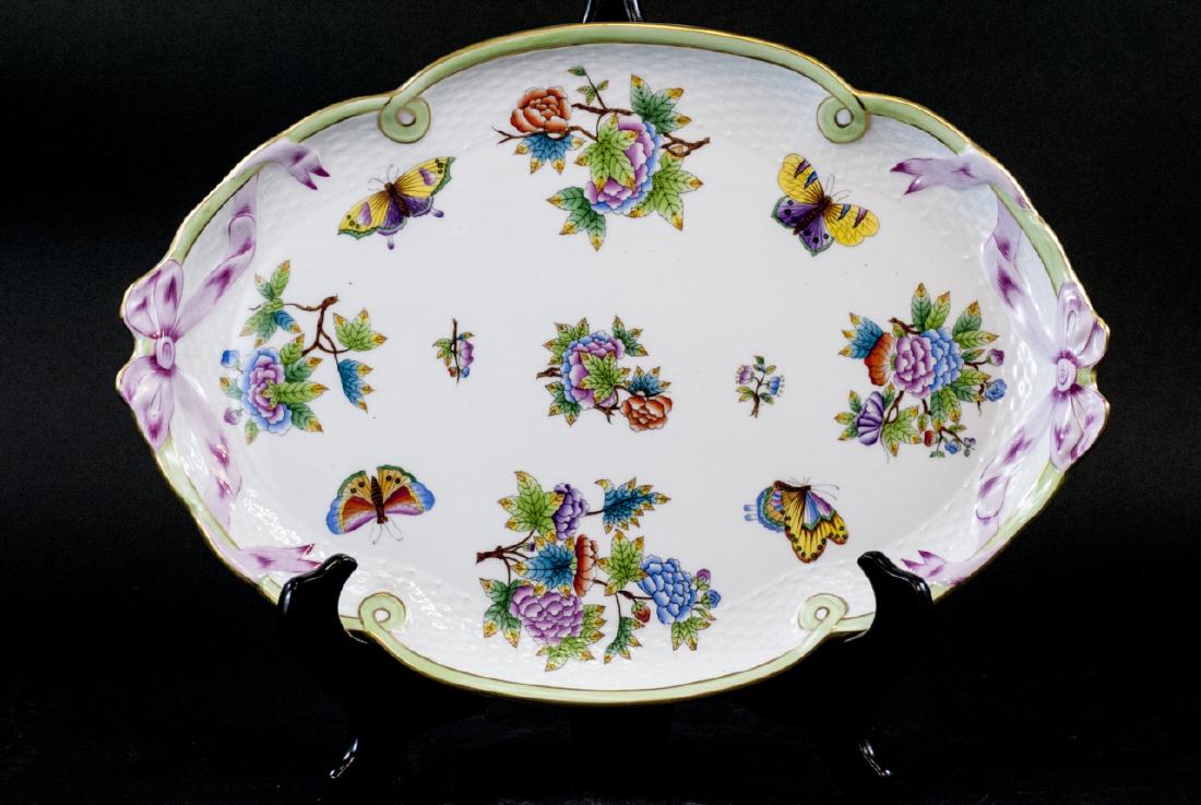 Large Herend of Hungary Porcelain Serving Tray (1 of 10)