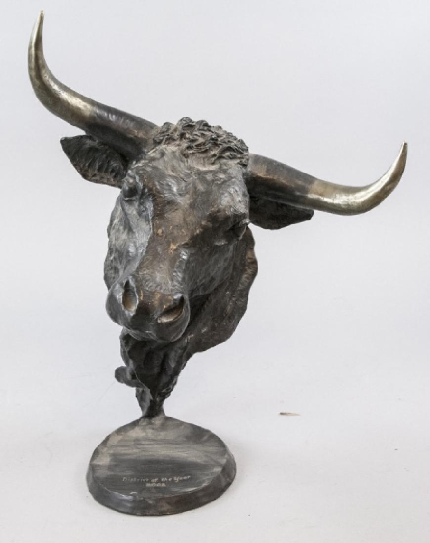Bronze Sculpture "Bulls Dominion" by Mark Hopkins (1 of 5)