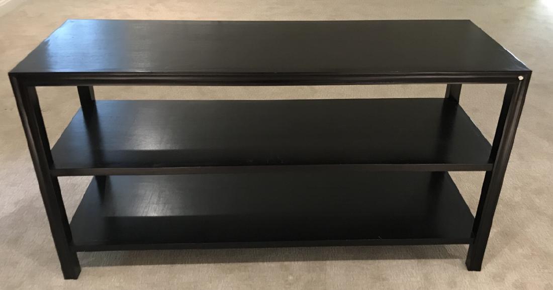 Contemporary Modern Open Shelf Console Table (1 of 3)