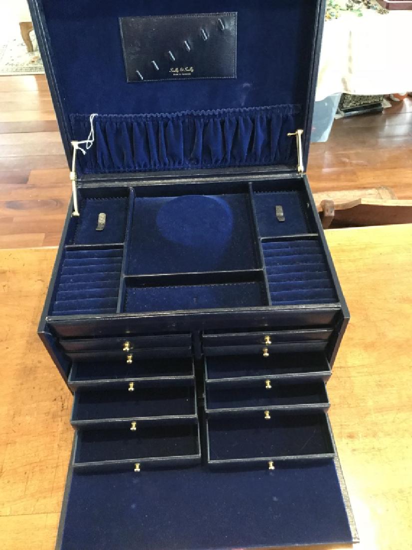 Scully & Scully Multi Compartment Jewelry Chest (1 of 2)