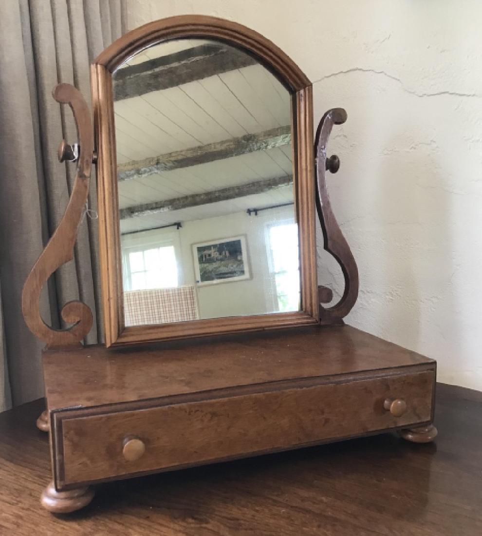 Antique Vanity Mirror / Shaving Stand (1 of 2)