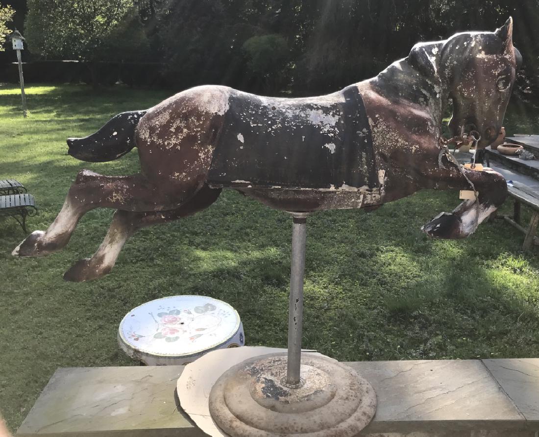 Antique American Carousel Horse on Custom Stand (1 of 6)