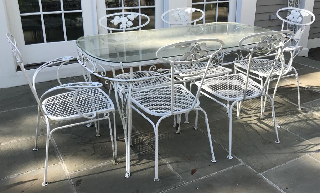 Garden / Outdoor Mid Century Dining Room Set (1 of 5)