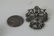 Antique 19th C Sterling & Paste Swallow Brooch - 2