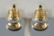 Estate 14kt Yellow Gold & Diamond Hoop Earrings - 3