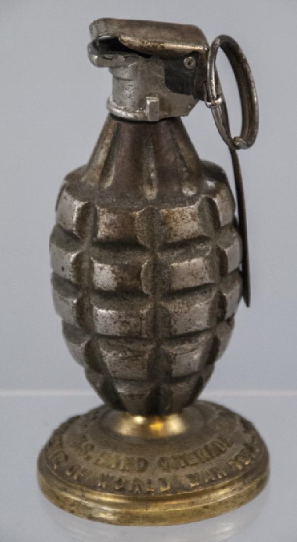 Mounted WWI U.S. Hand Grenade (1 of 7)