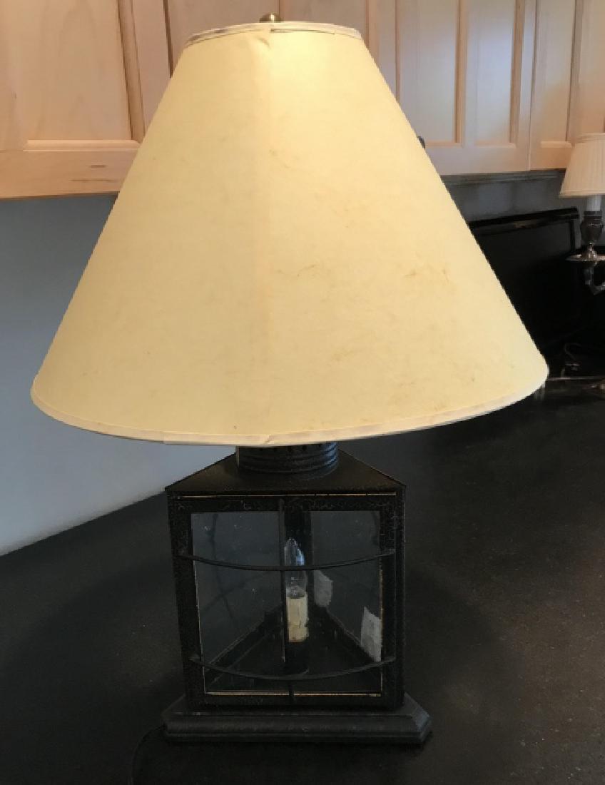 Ship / Nautical Lantern Mount Table Lamp (1 of 3)