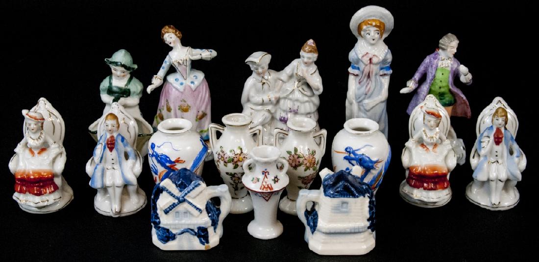 Assorted Lot Of 15 Japanese Porcelain Miniatures (1 of 6)