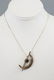 Antique Victorian Crescent Moon & Star Necklace - 4