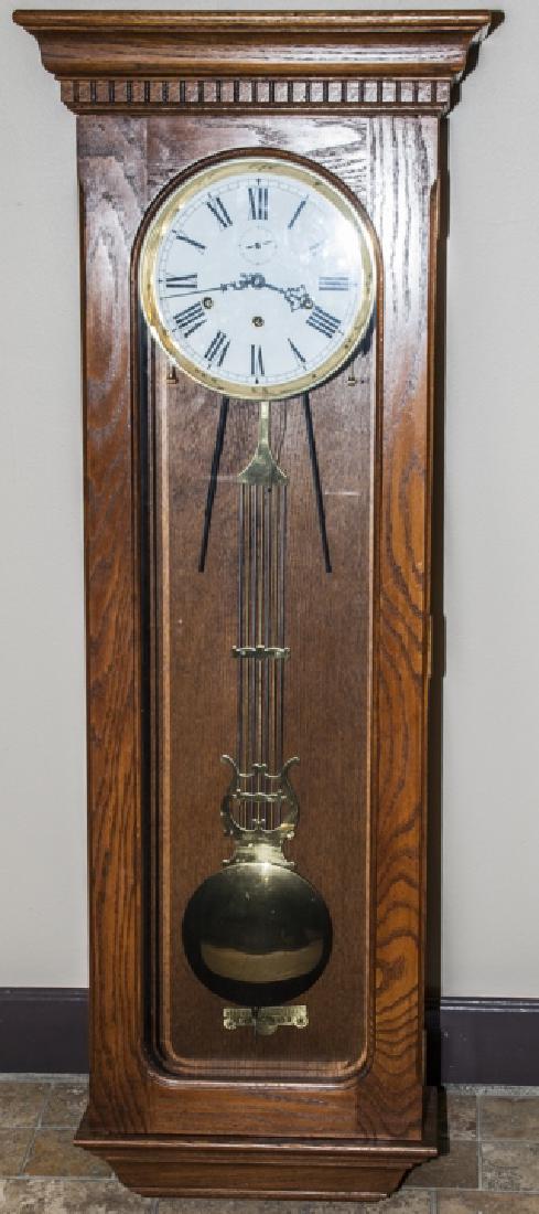 Westminster Style Hanging Chiming Case Clock (1 of 6)
