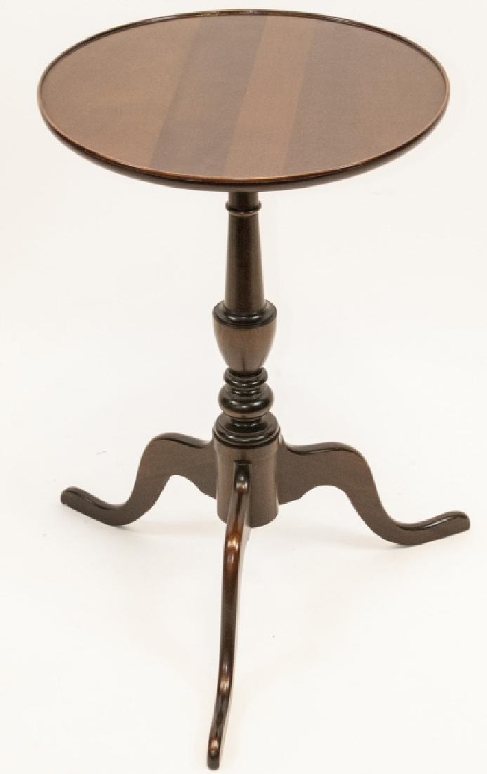 Antique English Style Tilt Top Mahogany Tea Table (1 of 5)