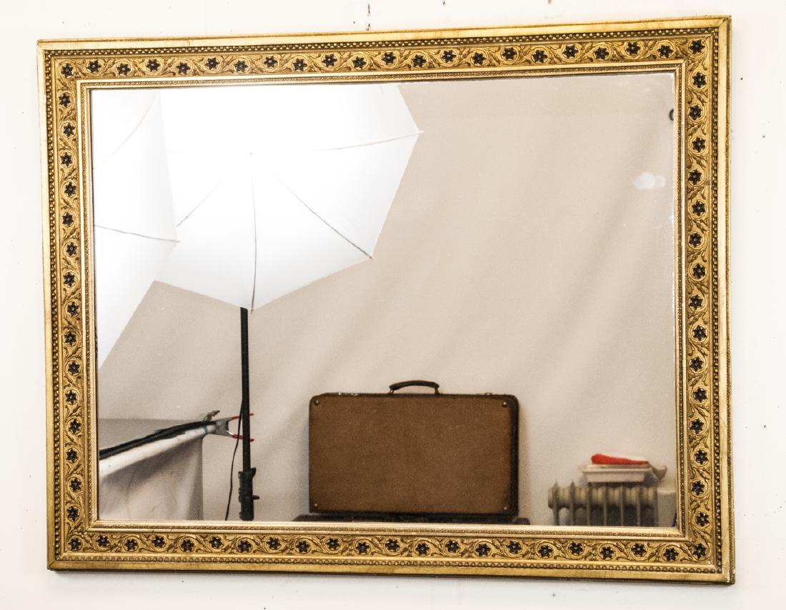 Vintage Wood & Gesso Traditional Hall Mirror (1 of 3)