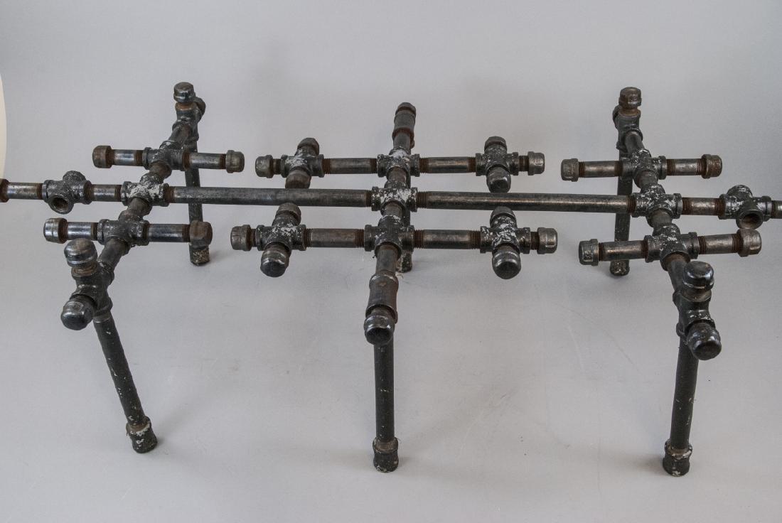 Upcycled Industrial Piping Table Base (1 of 6)