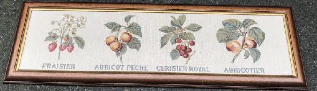 Framed Tapestry - Still Life Scenes of Fruit (1 of 1)