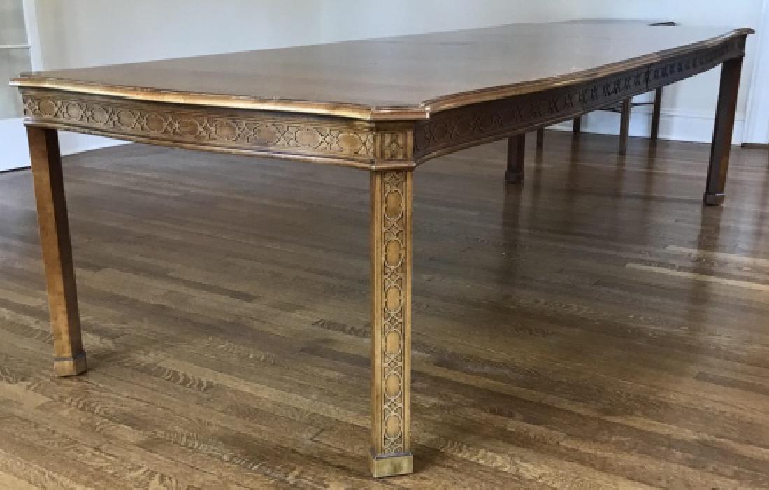 English Chinese Chippendale Style Dining Table (1 of 6)