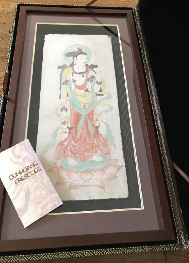 Chinese Buddha Wall Hanging Artwork in Orig Box (1 of 5)
