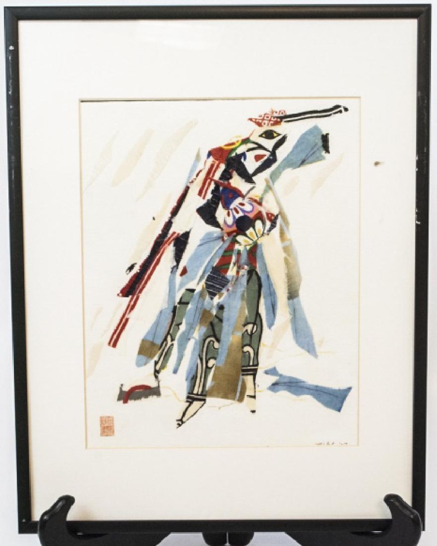 Miko Goodnough Original Signed Collage Artwork (1 of 4)