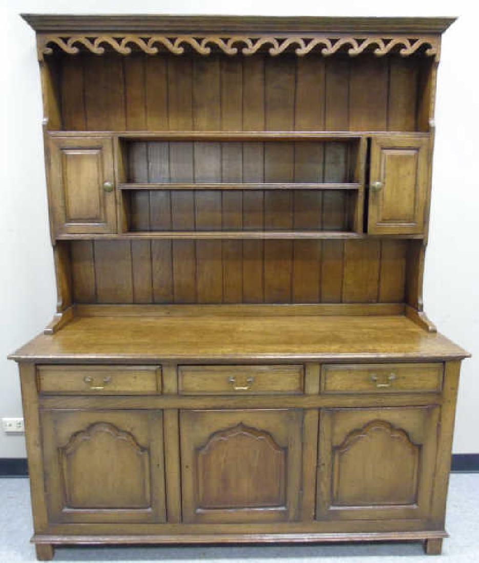 English Country Custom Made Step Back Hutch (1 of 6)