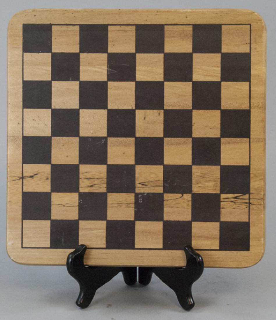 Folk Art / Primitive Style Wood Checker Board (1 of 4)