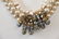 Natural and Faux Pearl Crystal and Shell Necklaces - 4
