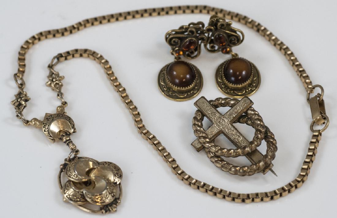 Antique Victorian Gold Filled / Plated Jewelry Set (1 of 5)