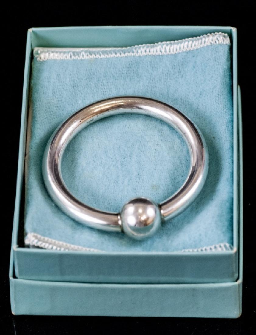 Tiffany & Co Sterling Silver Rattle w Orig Box