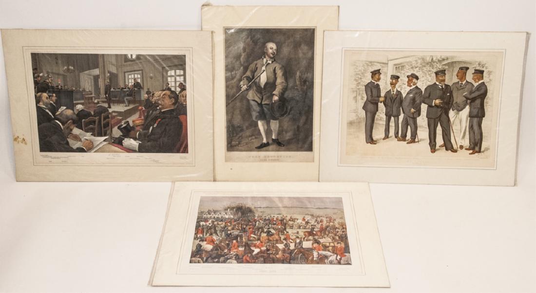 Antique 19th Cen. Lithographs Incl. Vanity Fair (1 of 6)