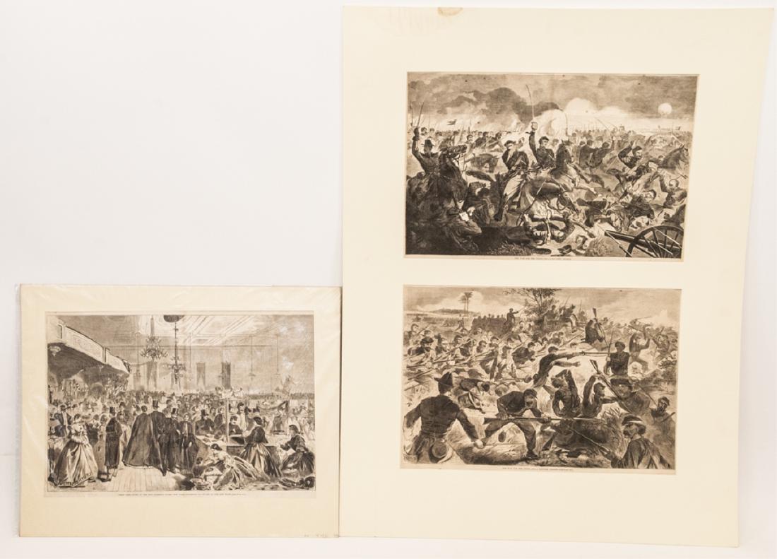 Antique 19th C. Winslow Homer Wood Engravings (1 of 5)