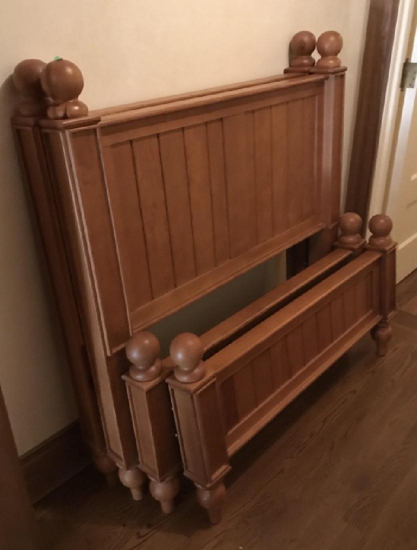 Pair of Contemporary Twin Size Bed Frames (1 of 3)