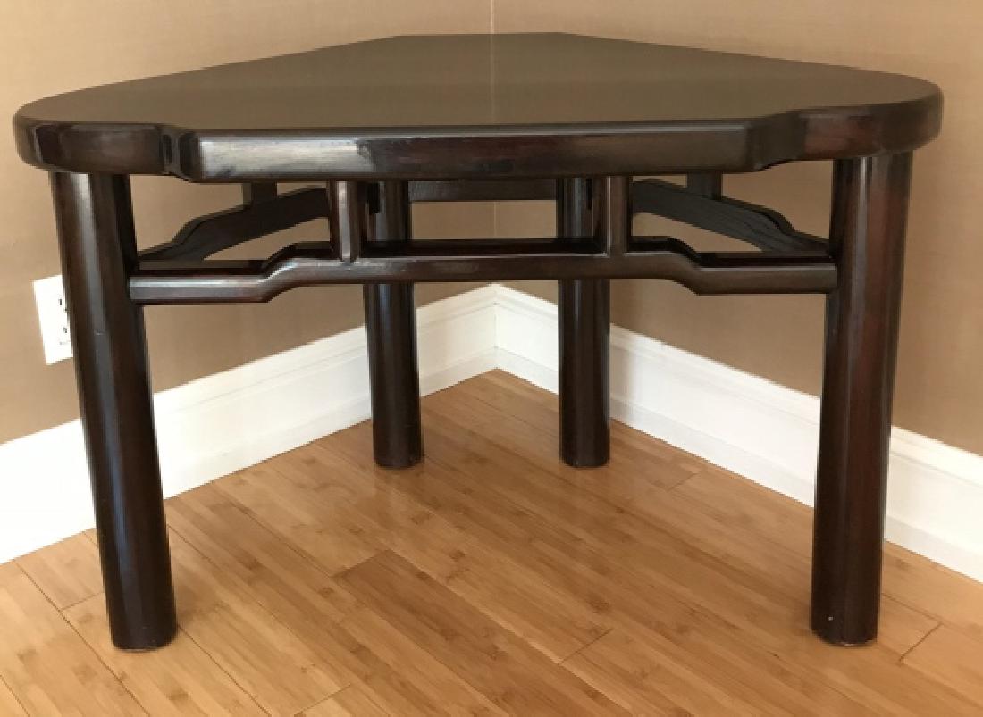 Chinese Hand Carved & Painted Altar Table / Stand: Chinese Hand Carved & Painted Altar Table / Stand for Statue. Purchased in China by our consignor. Measures 24 x 36 x 24 inches. From a South Salem, New York Estate Property.