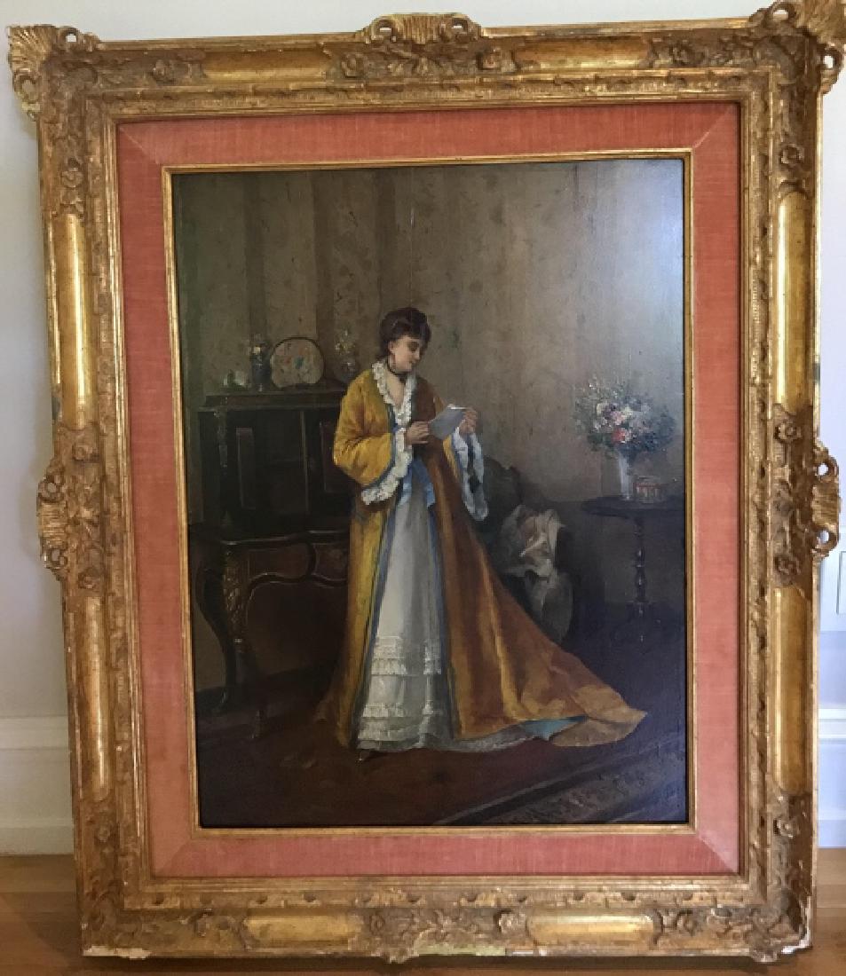 Jean Baptiste Ragot Full Length Portrait Painting (1 of 7)