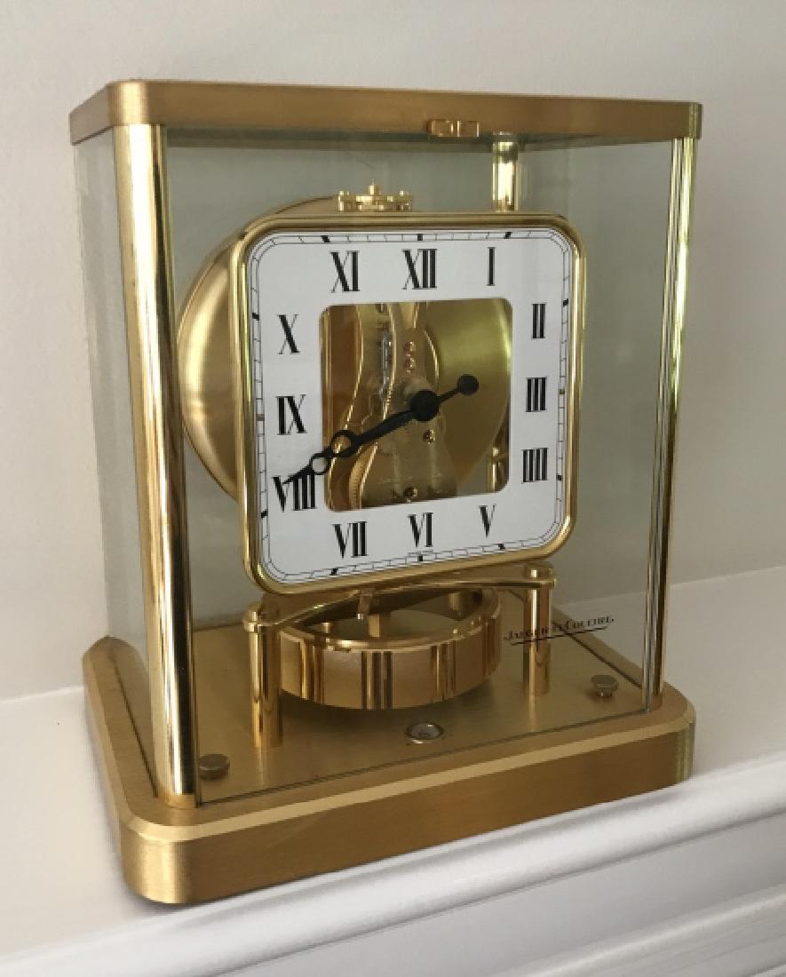 Vintage Brass & Glass Case Atmos Mantle Clock (1 of 3)