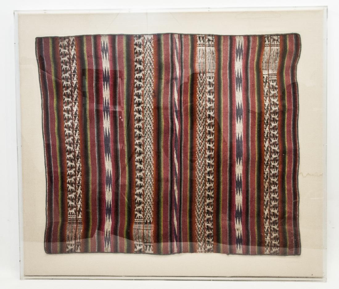Mid Century South American Textile Framed (1 of 6)