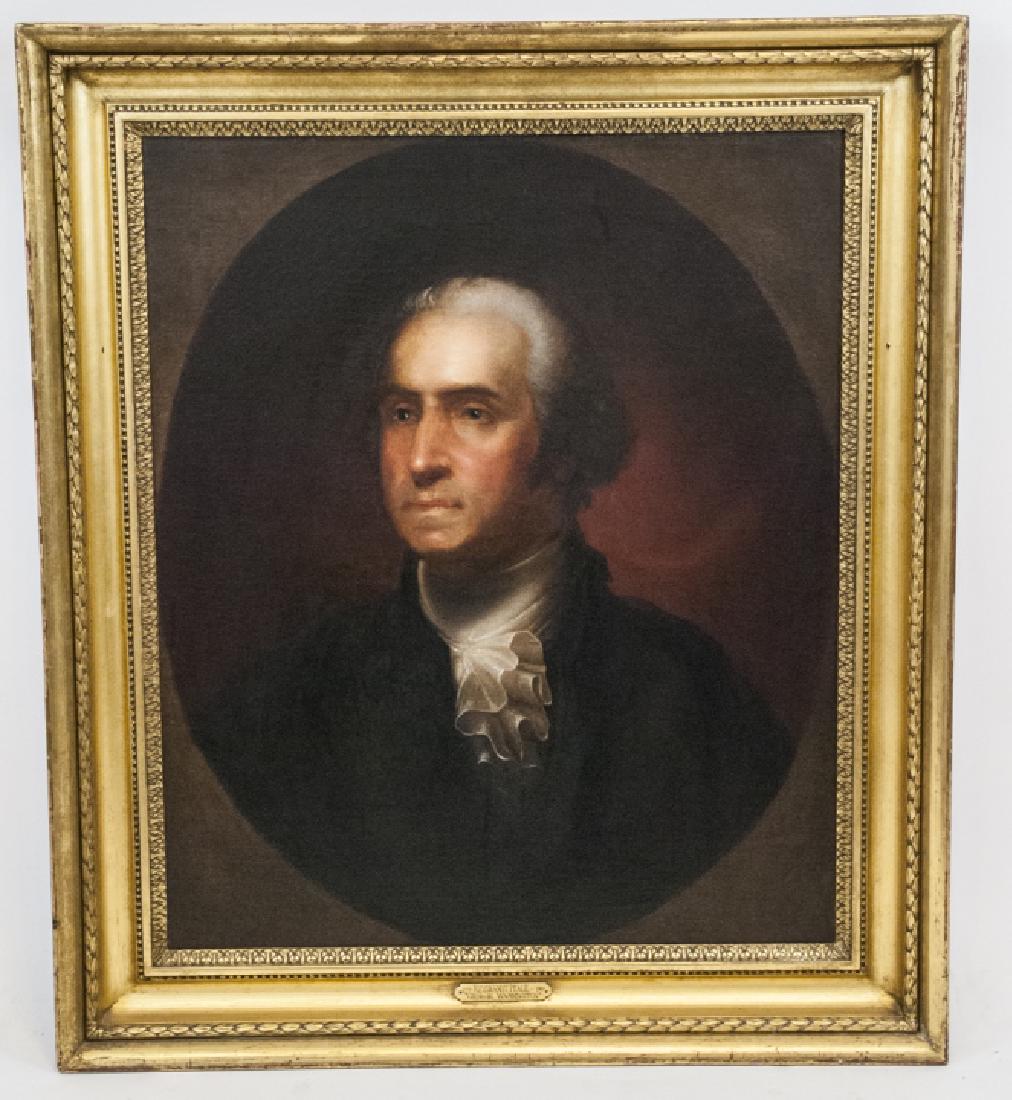 Attributed Rembrandt Peale - Washington Portrait (1 of 4)