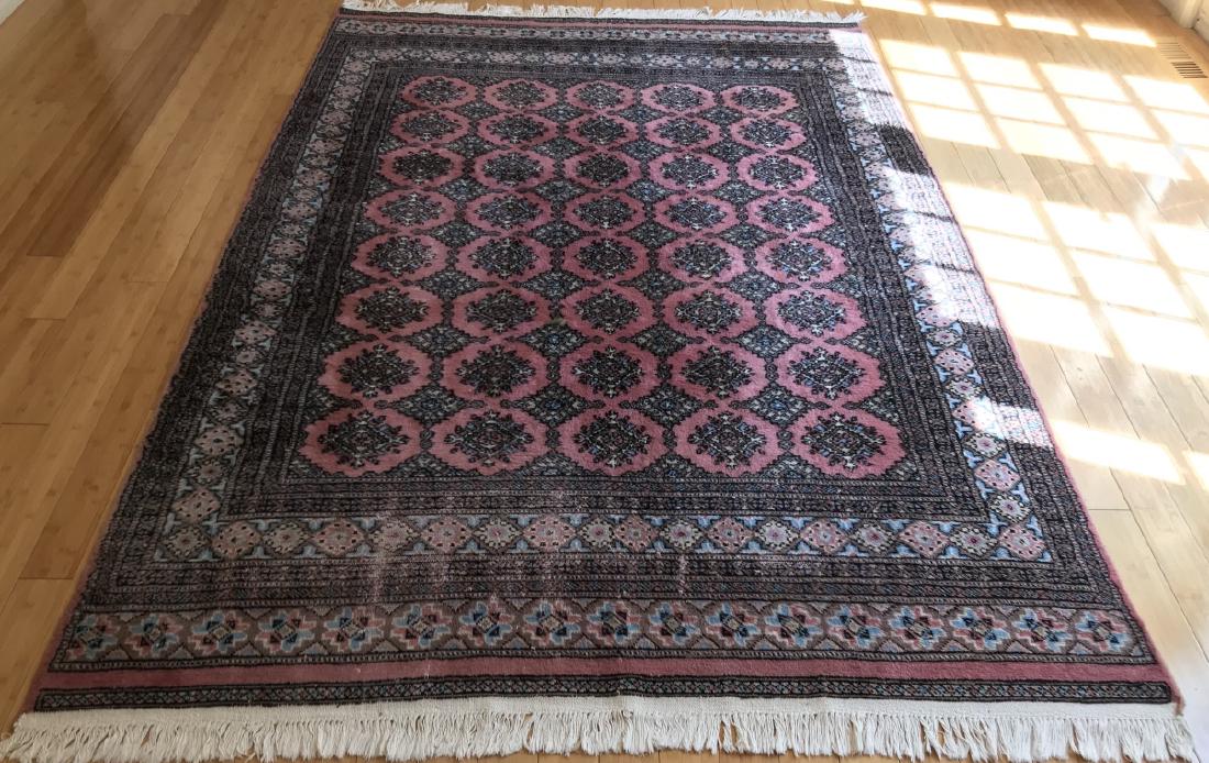 Bokara Style Silk Blend Oriental / Persian Carpet (1 of 3)