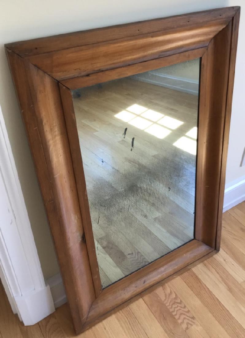 Antique 19th C American Empire Ogee Form Mirror (1 of 1)