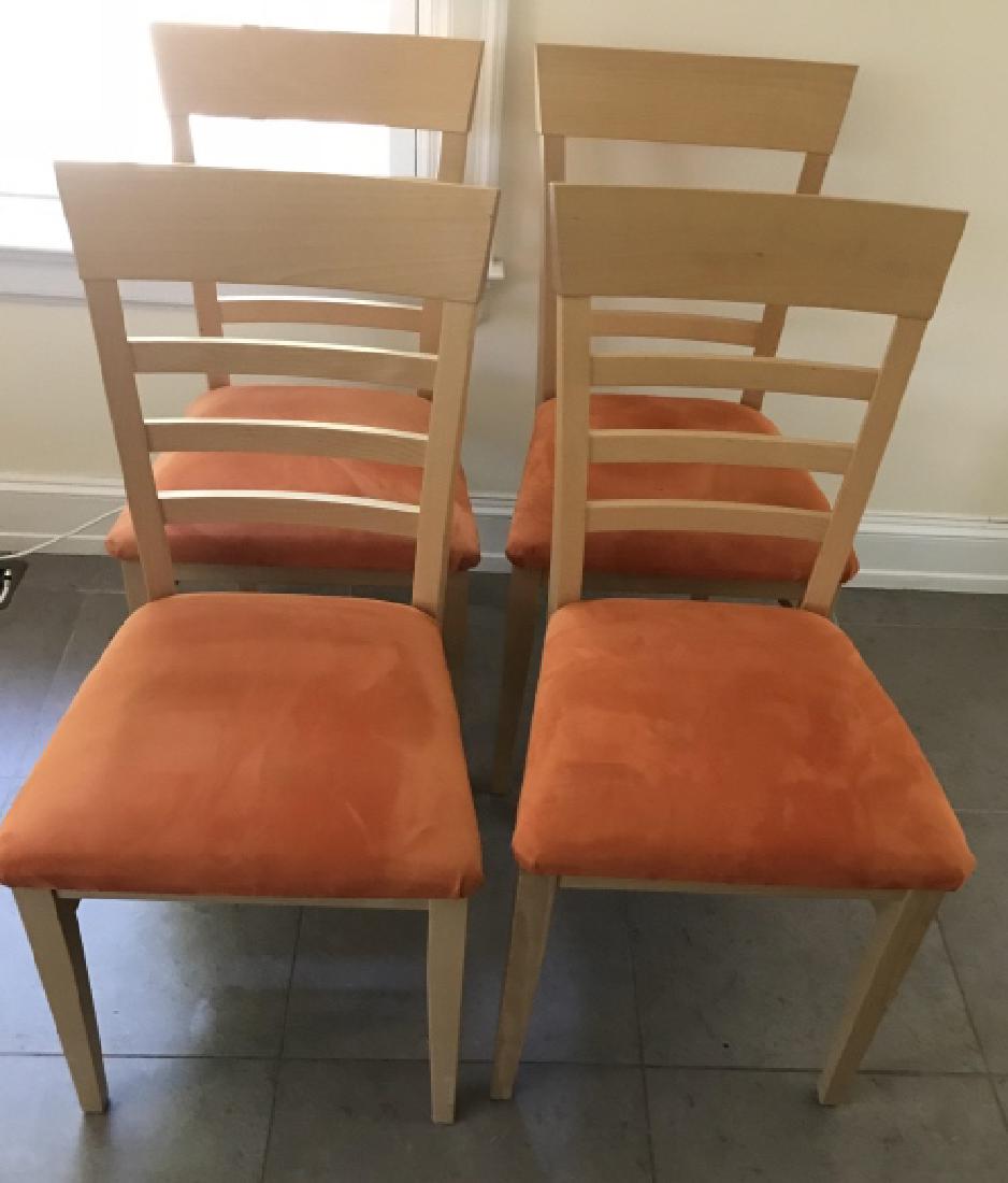 Four Contemporary Custom Upholstered Chairs (1 of 1)