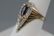 Estate Ring by Erte - 14k Gold, Diamond & Amethyst - 3