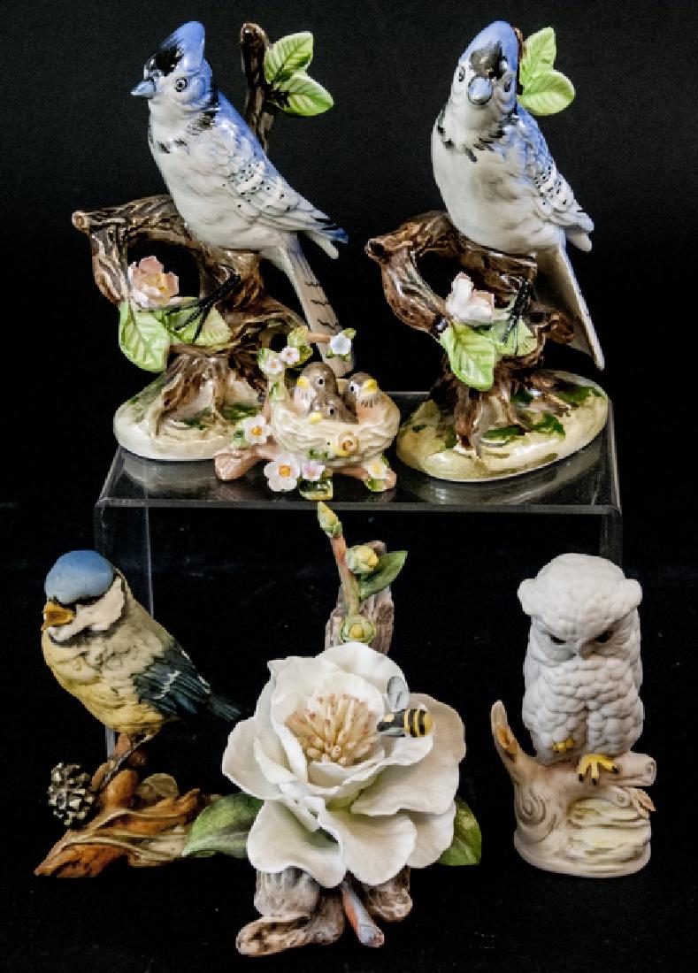 Lot of Vintage Porcelain Bird Figurines