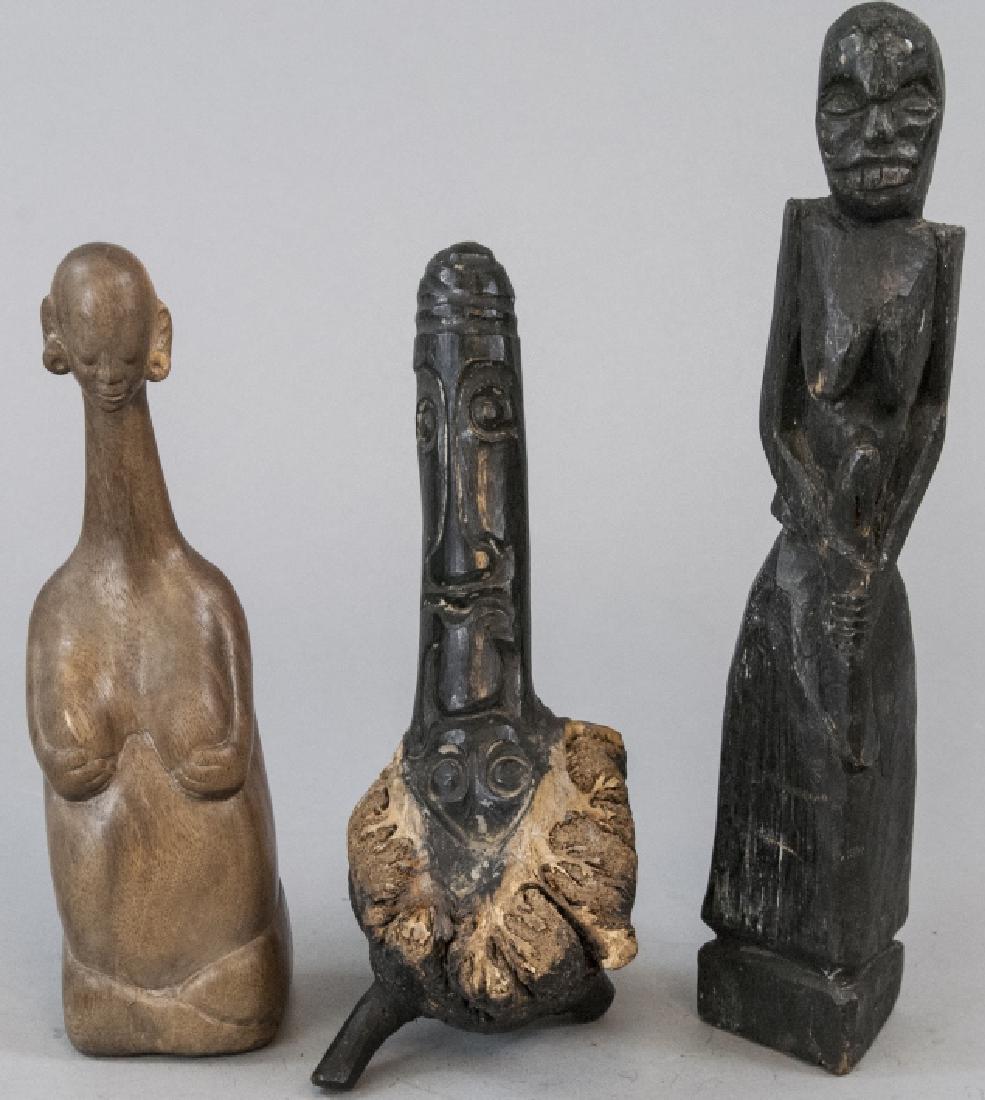 Lot of Vintage African Tribal Fertility Figures (1 of 8)