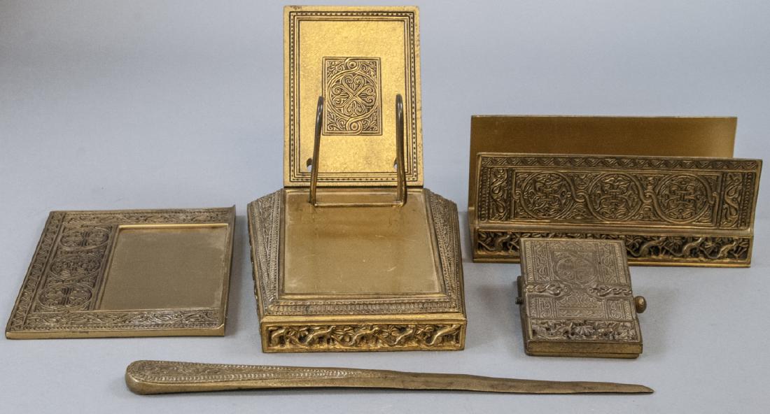 Art Nouveau Tiffany Studios Desk Set (1 of 8)