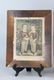 Pair Antique Currier & Ives Brothers Sisters Print - 2