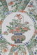 Large Antique Chinese Hand Painted Porcelain Plate - 9