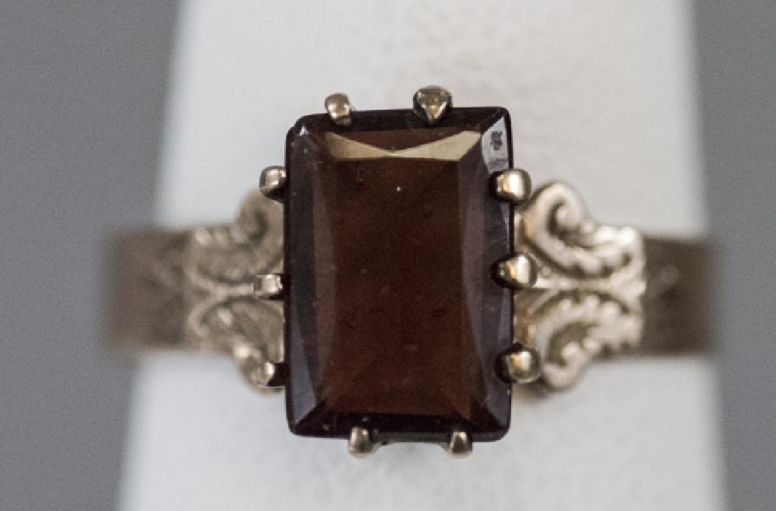 Estate / Antique 19th C Victorian Rose Gold Ring (1 of 4)