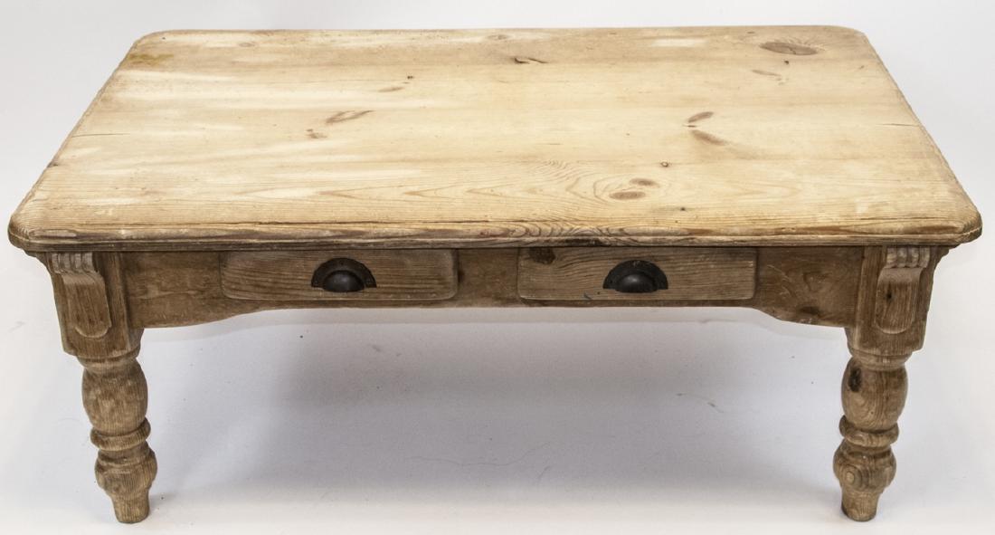 Lillian August French Country Pine Coffee Table (1 of 4)