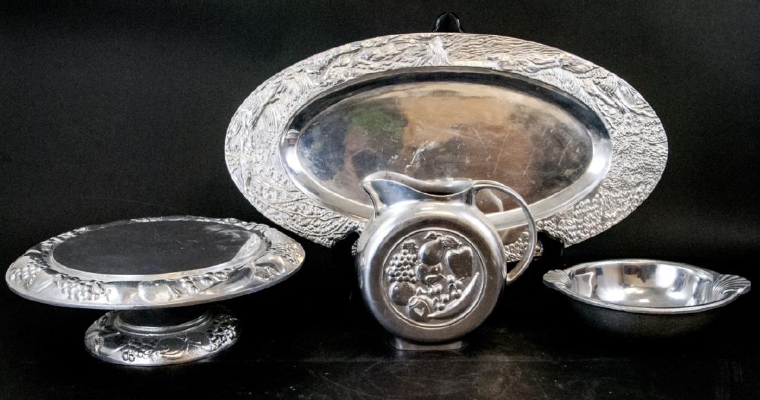 Lot of Wilton Armetale Serving Pieces (1 of 6)