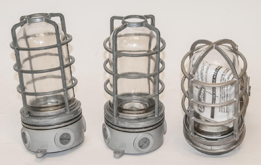 3 Vaportight Nautical Passageway Lights (1 of 4)