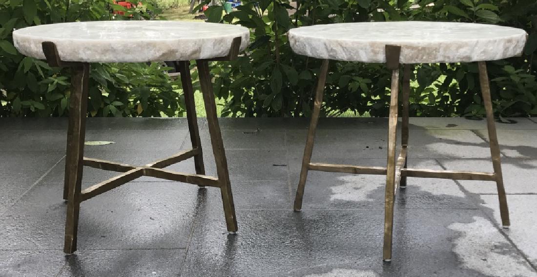 Pair Century Furniture Modern Side Tables (1 of 7)