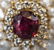 Estate 18kt Yellow Gold Ruby 2.5 Carat Diamond Earrings - 5