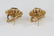 Estate 18kt Yellow Gold Ruby 2.5 Carat Diamond Earrings - 9